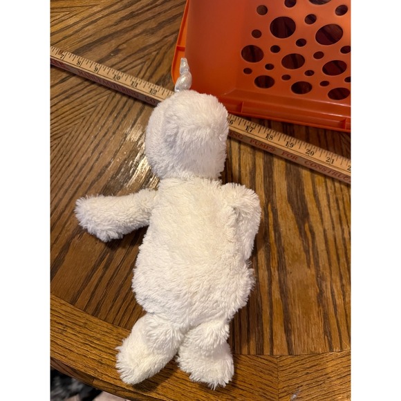 Cuddly Friends Other - Cuddly Friends White Unicorn Plush Stuffed Animal Silver Horn 12 Inch Toy